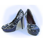 Tacones - Custum Star Wars - Glitter Zapatos - Star Wars - personalizados Cosplay